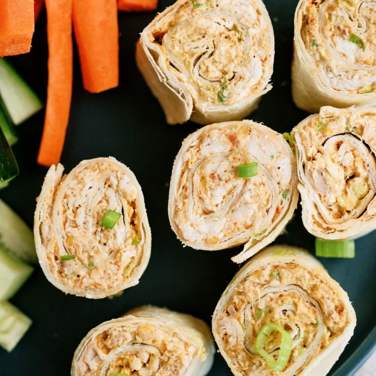 Chicken Tortilla Rollups