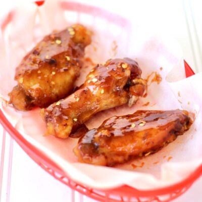 Chicken Wings With Bbq Sauce For The Crock