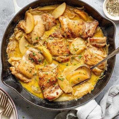 Chicken With Apples