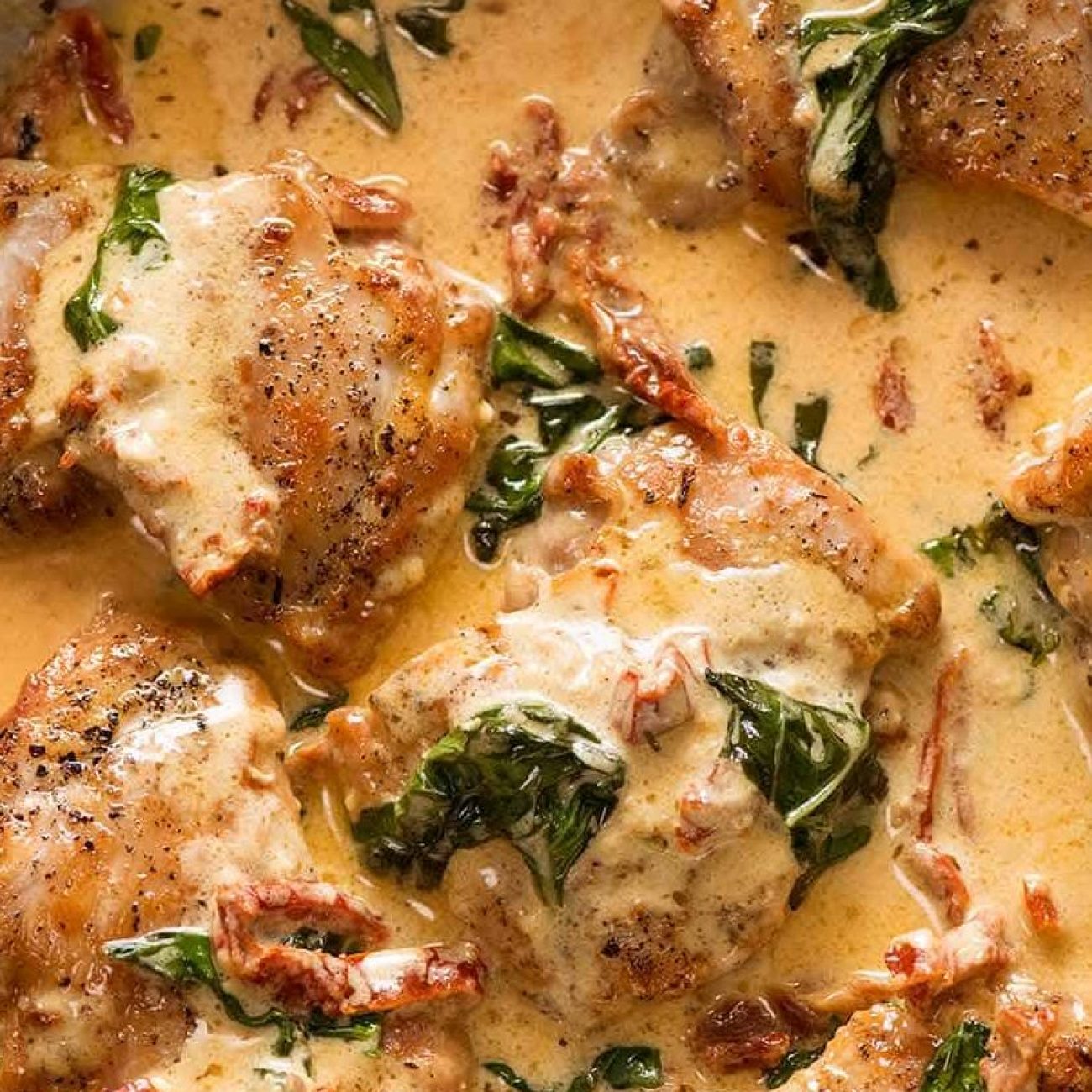 Chicken With Creamy Sun Dried Tomato