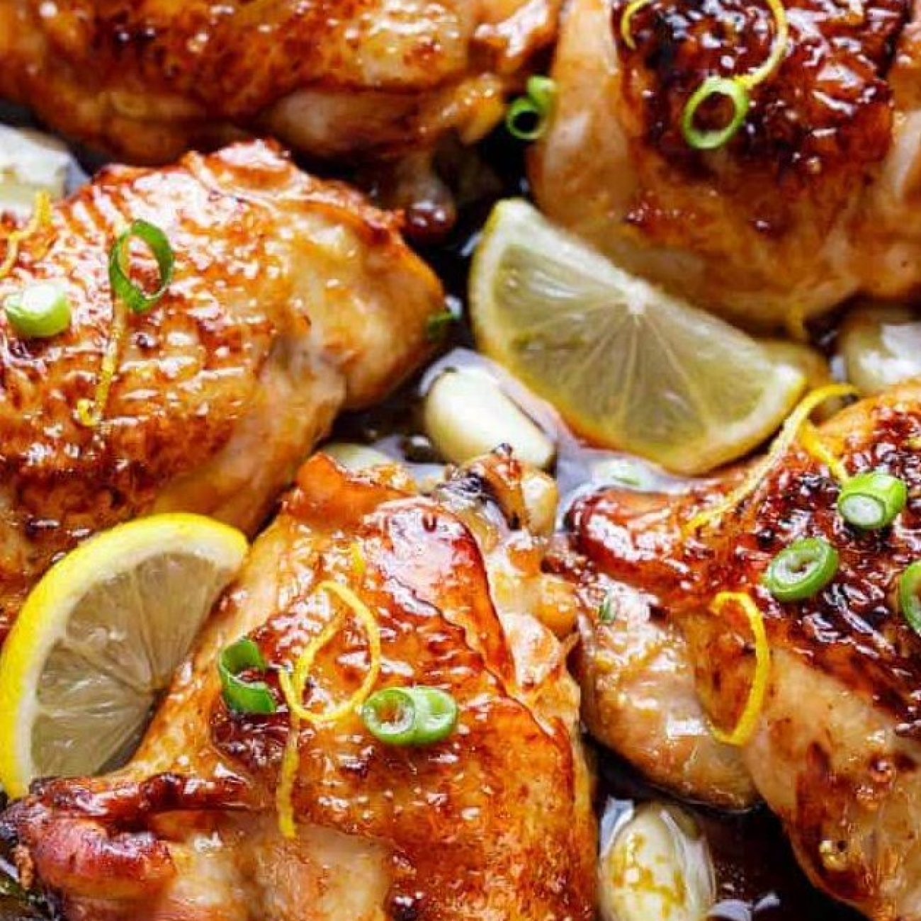 Chicken With Lemon And Garlic Tapas