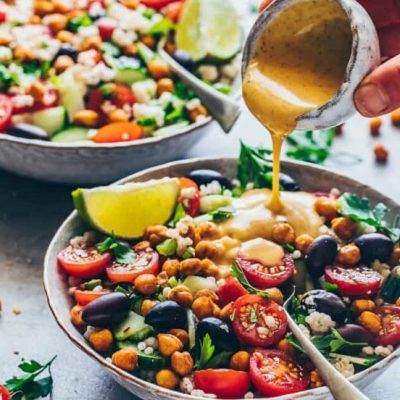 Chickpea And Tahini Salad