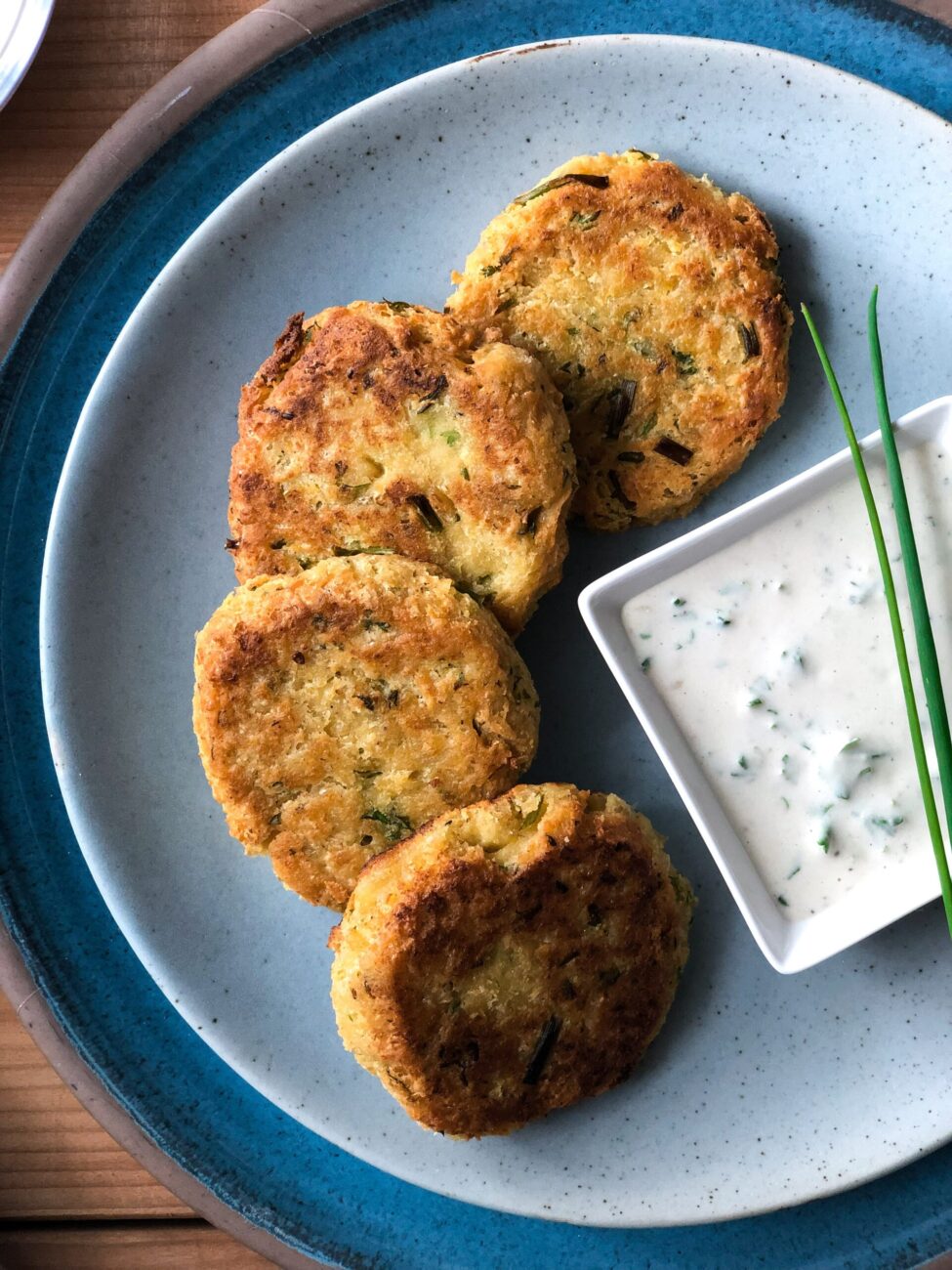 Chickpea Cakes With Tomato Jam