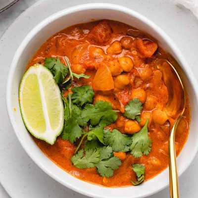 Chickpea Curry For Two