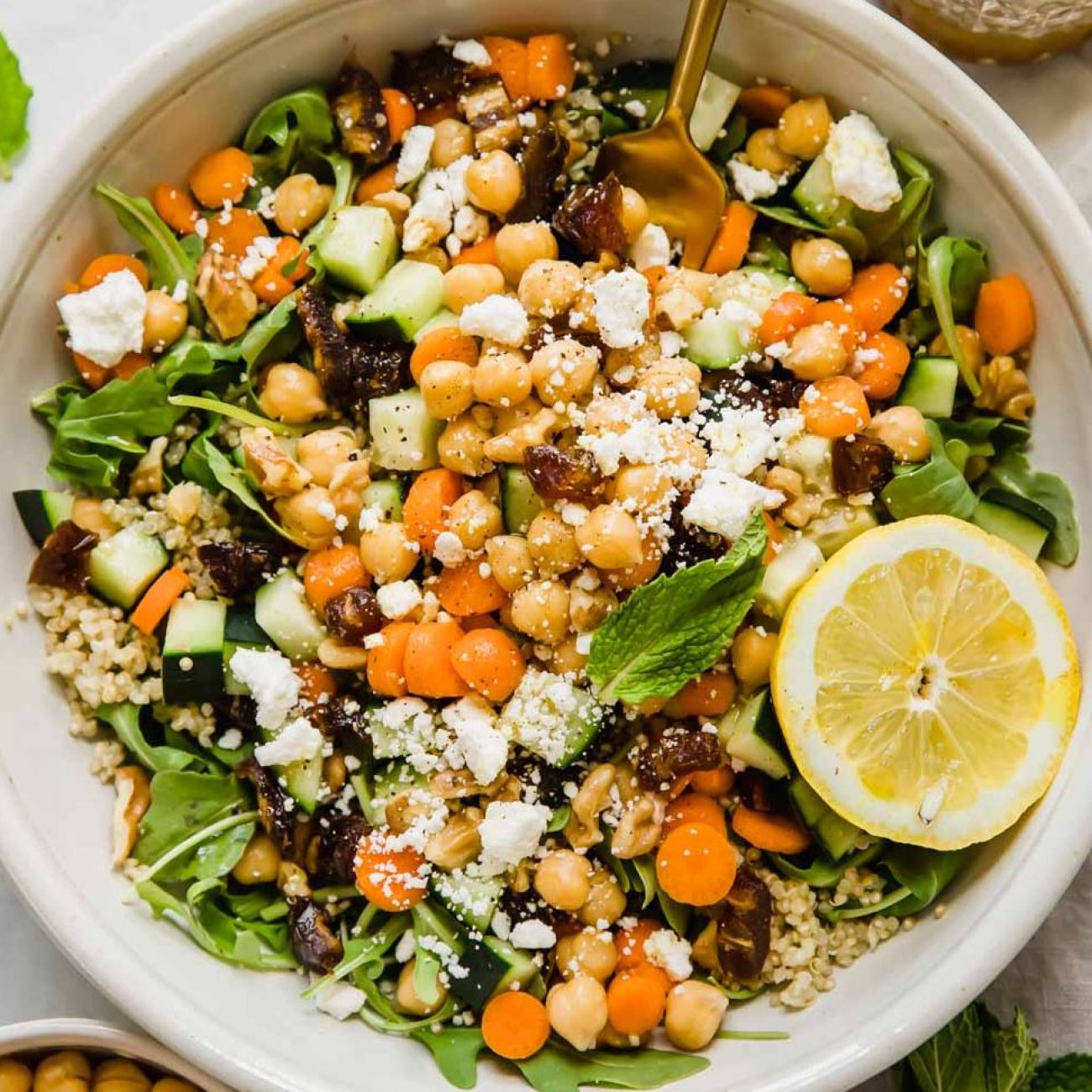 Chickpea Salad With Cumin And Lemon