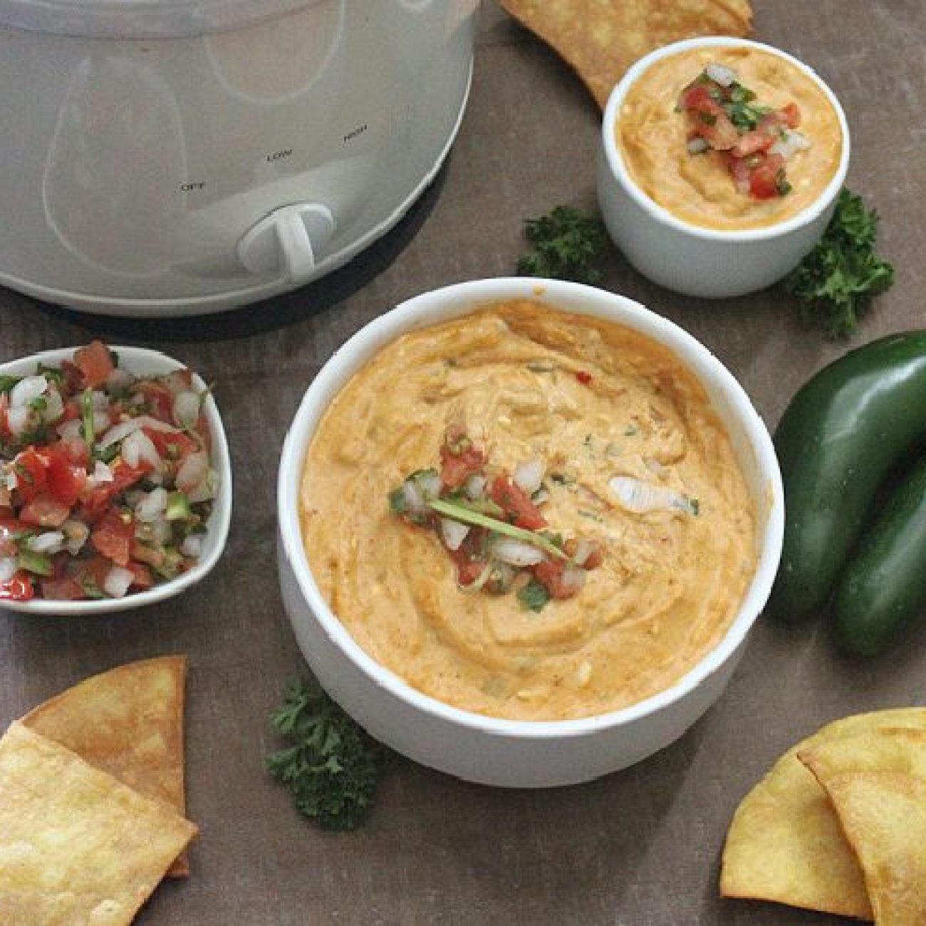 Chili Con Queso Dip Or Enchilada