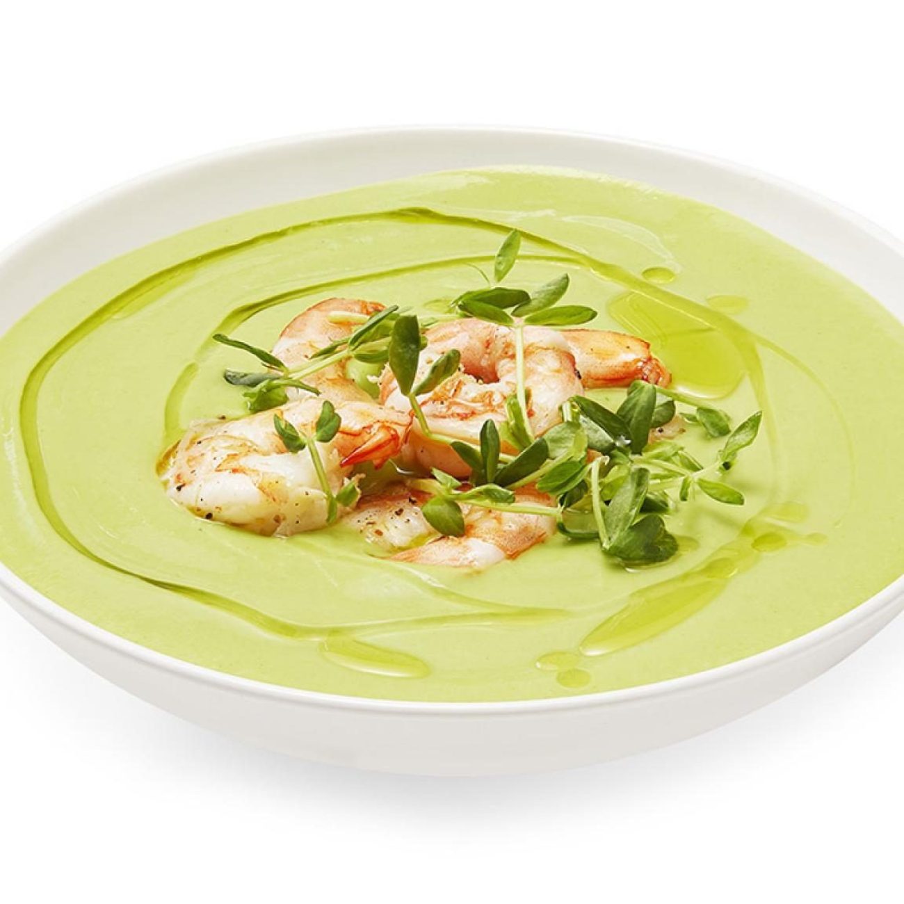 Chilled Avocado & Tequila Soup