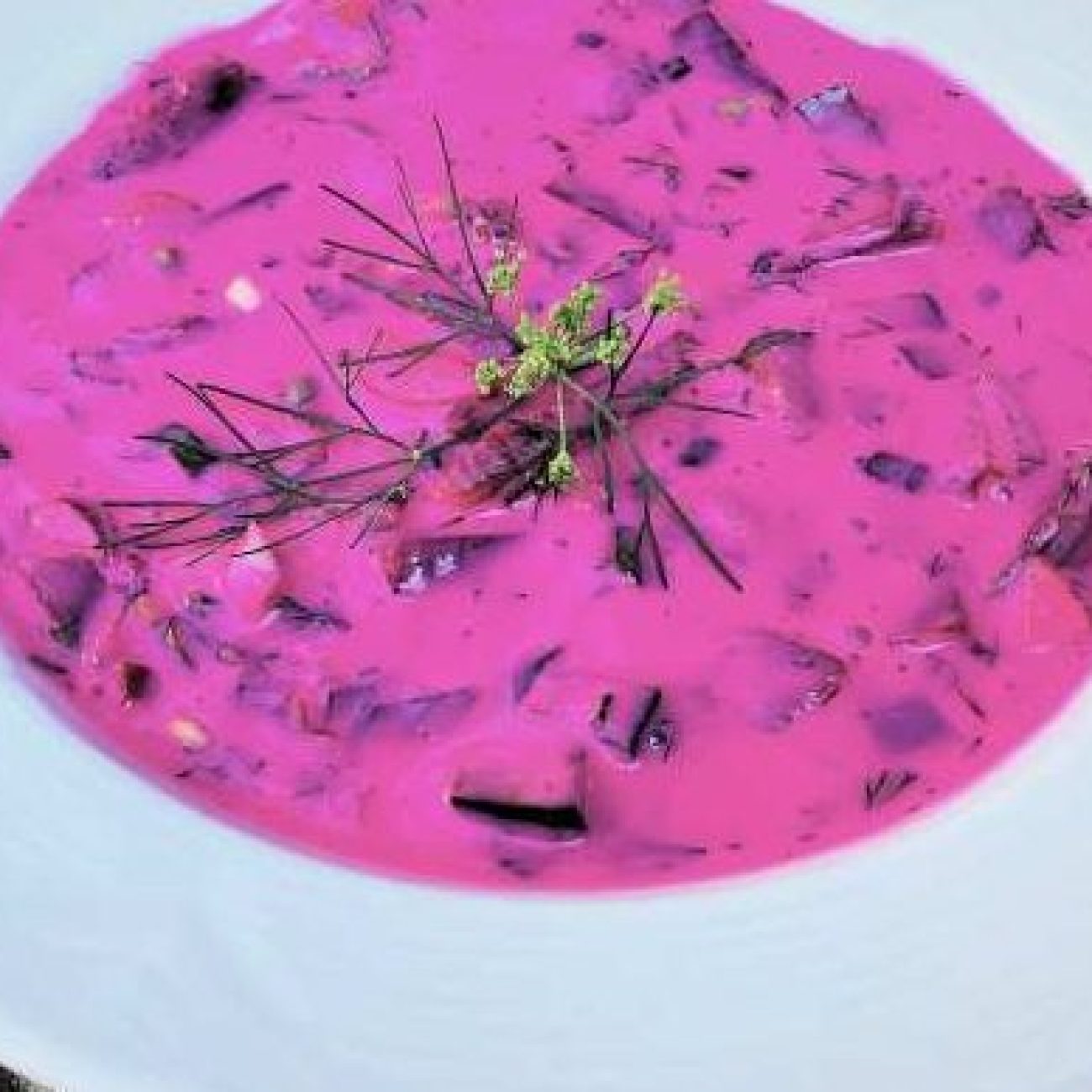 Chilled Buttermilk & Beet Soup