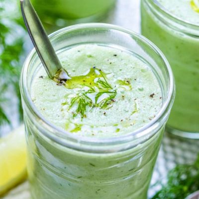 Chilled Cucumber And Yogurt Soup