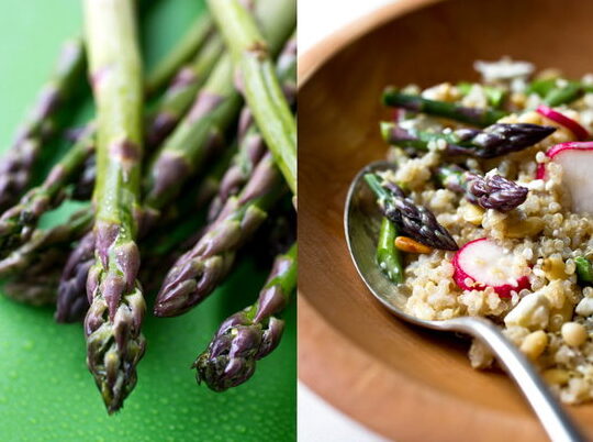 Chilled Lemon- Scented Asparagus