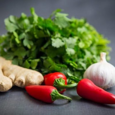 Chilli, Honey And Coriander Marinated