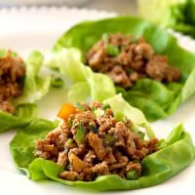 Chinese Chicken Lettuce Wraps Or Chinese Tacos