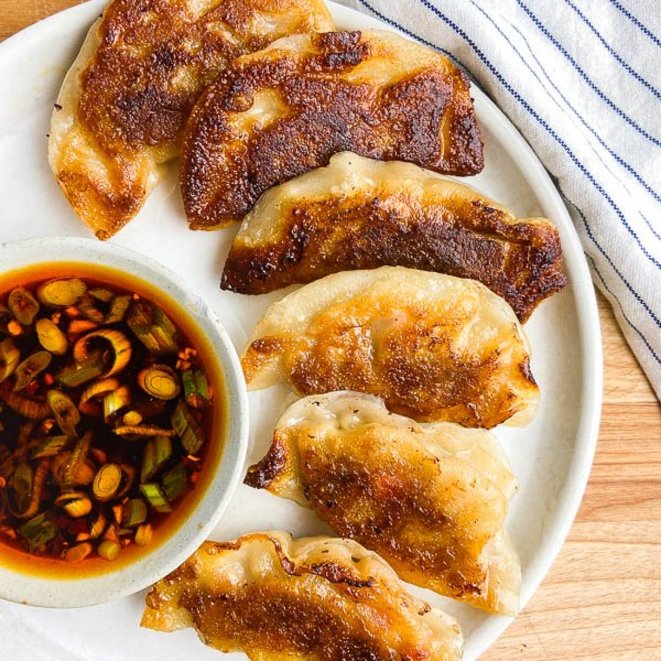 Chinese Pot Stickers Chicken, Pork