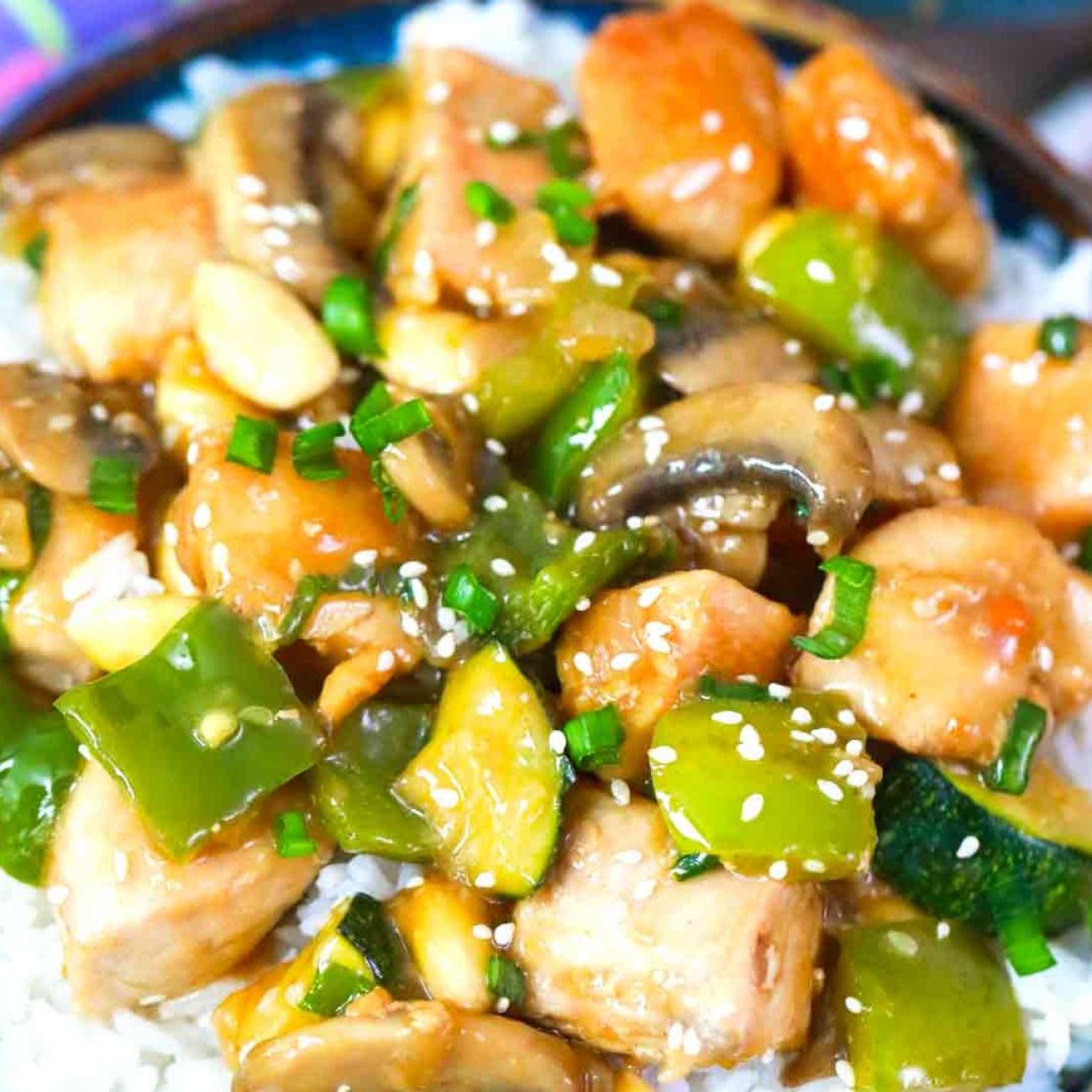 Chinese Style Orange Almond Chicken