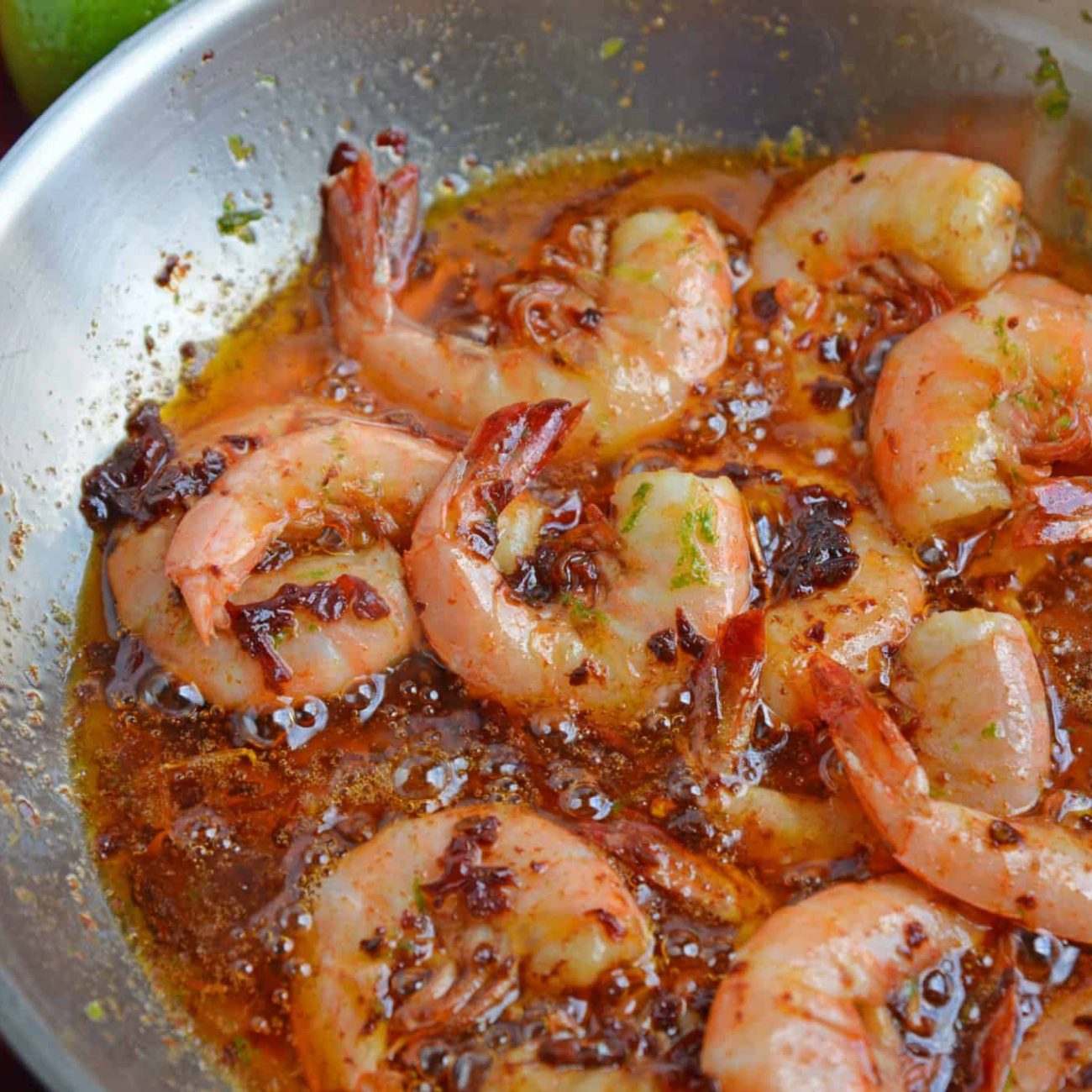 Chipotle Lime Dip And Bbqd Tiger Shrimp