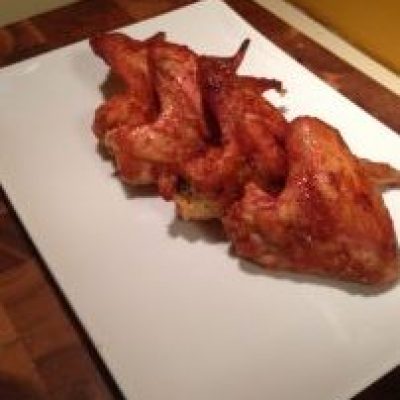 Chipotle Raspberry Chicken Wings