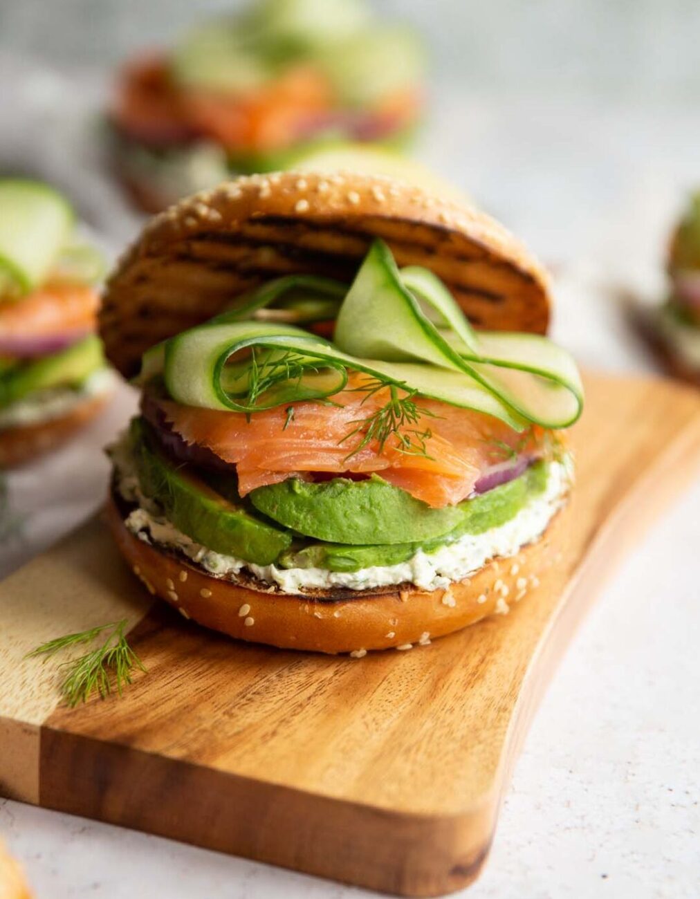 Chips With Smoked Salmon And Avocado