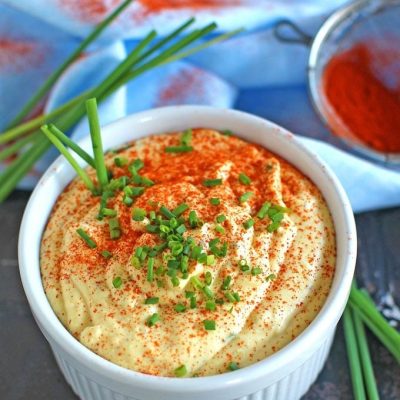 Chive Egg Dip