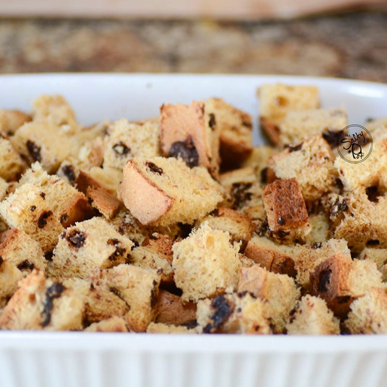 Chocolate Bread Pudding With Pecan