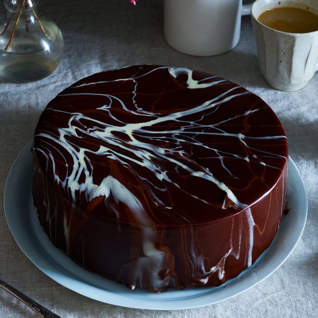 Chocolate Butter Glaze