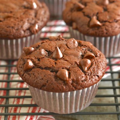 Chocolate Button Muffins