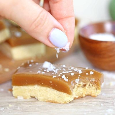 Chocolate Caramel Layer Bars