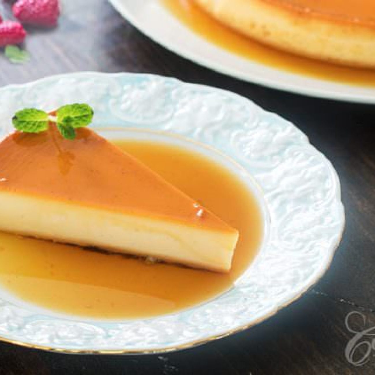 Chocolate Cheesecake Flan