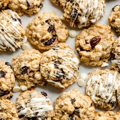 Chocolate Cherry And Oatmeal Cookies