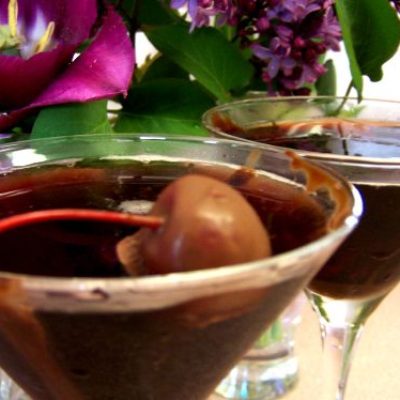 Chocolate Cherry Martini