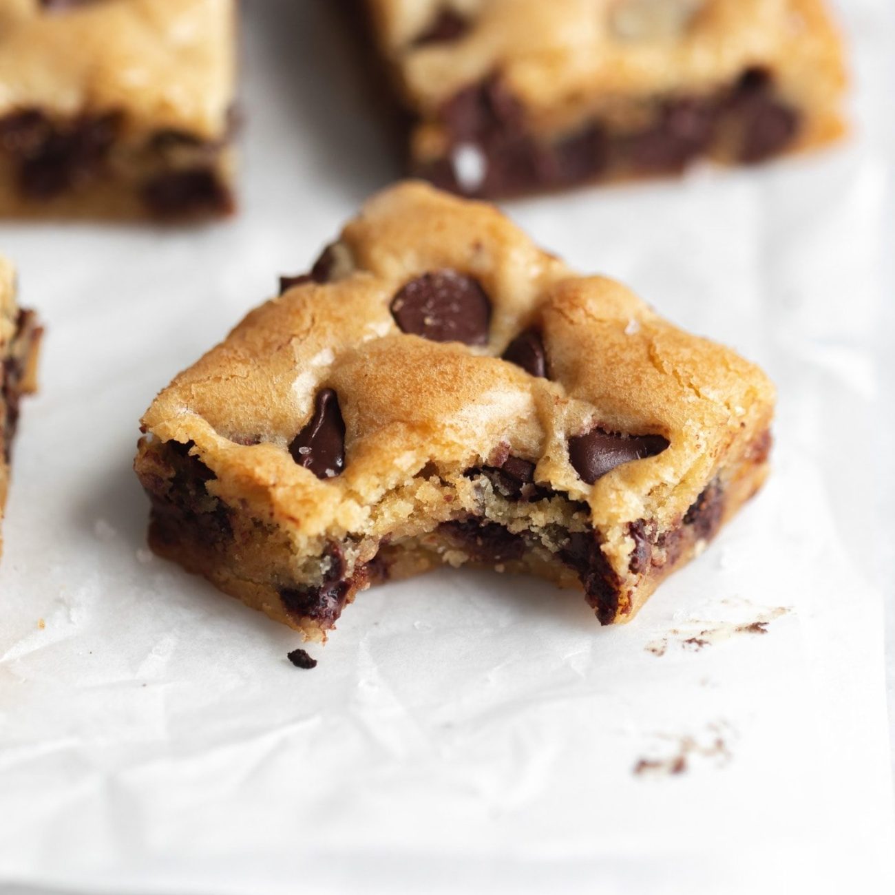 Chocolate Chip Blonde Brownies