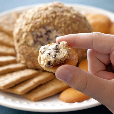 Chocolate Chip Cookie Dough Ball Or Dip