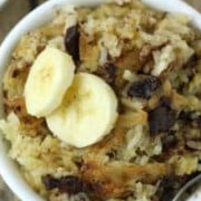 Chocolate Chip Flirt Rice Pudding From