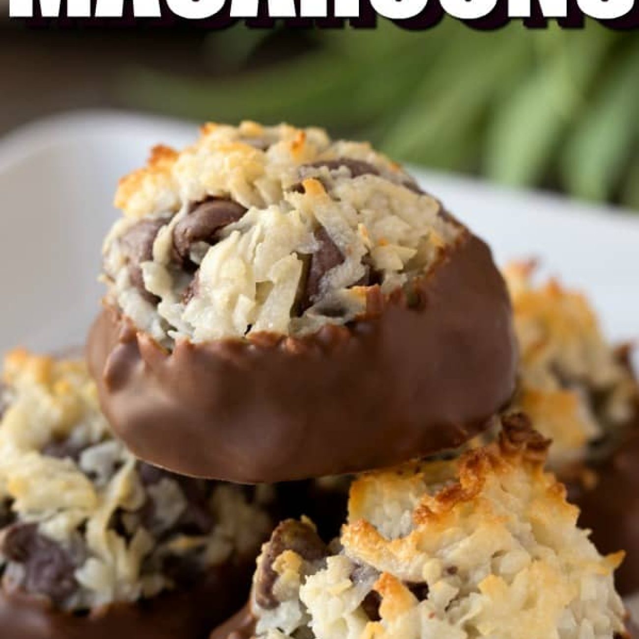 Chocolate Chip Macaroons