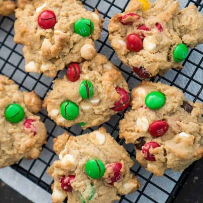 Chocolate Chip Or M &Amp; M Oatmeal Cookies