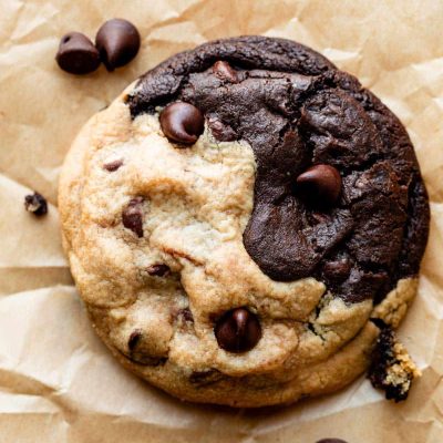 Chocolate Chip Peanut Butter Ball Cookies