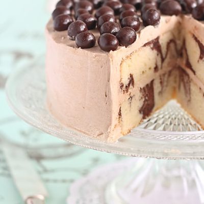 Chocolate Coffee Cake With Chocolate