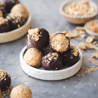 Chocolate Covered Peanut Butter Coconut