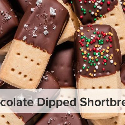 Chocolate Dipped Shortbread