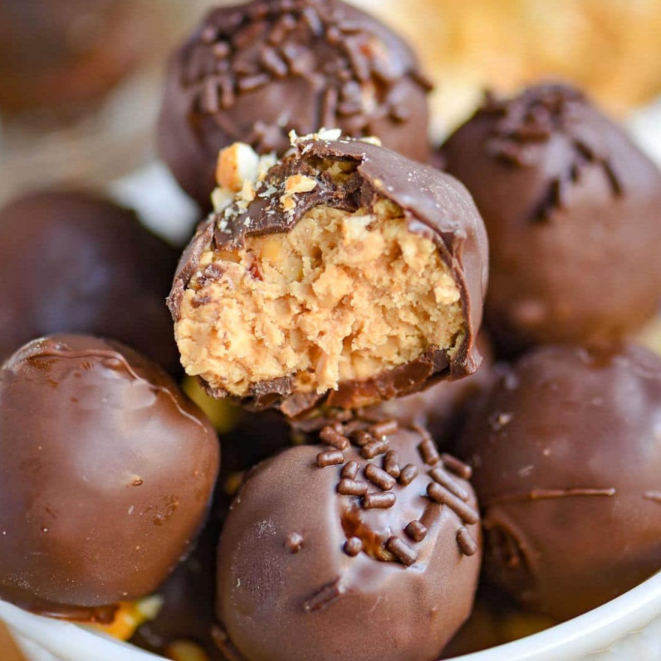 Chocolate Frosted Peanut Butter Crispy