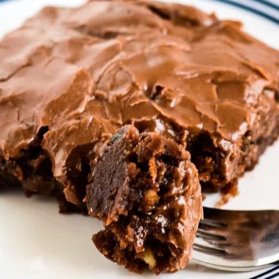 Chocolate Frosted Zucchini