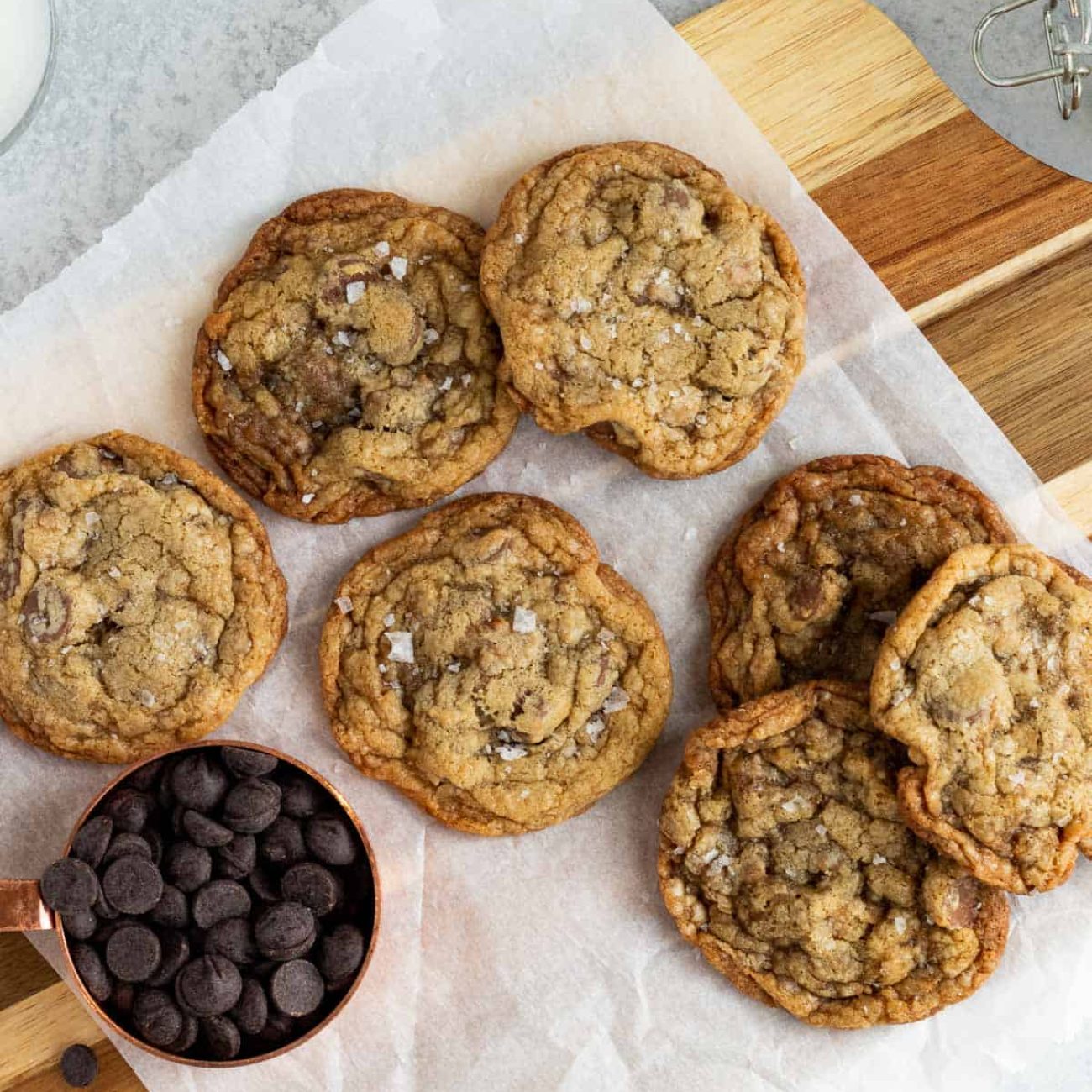 Chocolate Fudge Cookies With Toffee