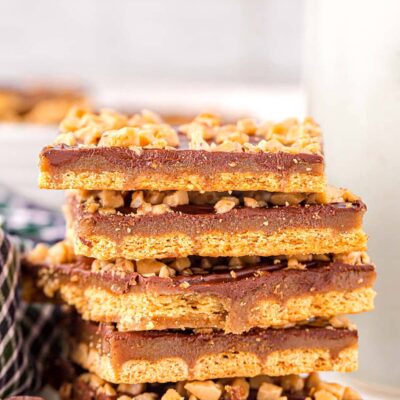 Chocolate Graham Pecan Squares