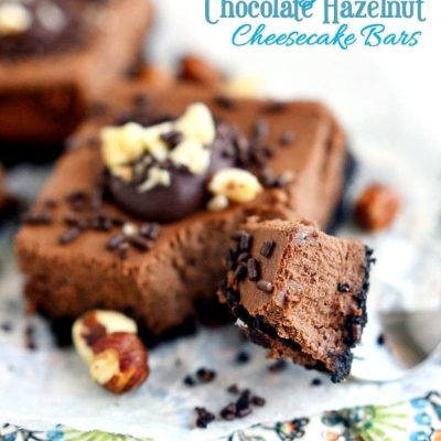 Chocolate Hazelnut Bars