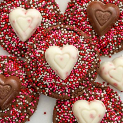 Chocolate Heart Cookies