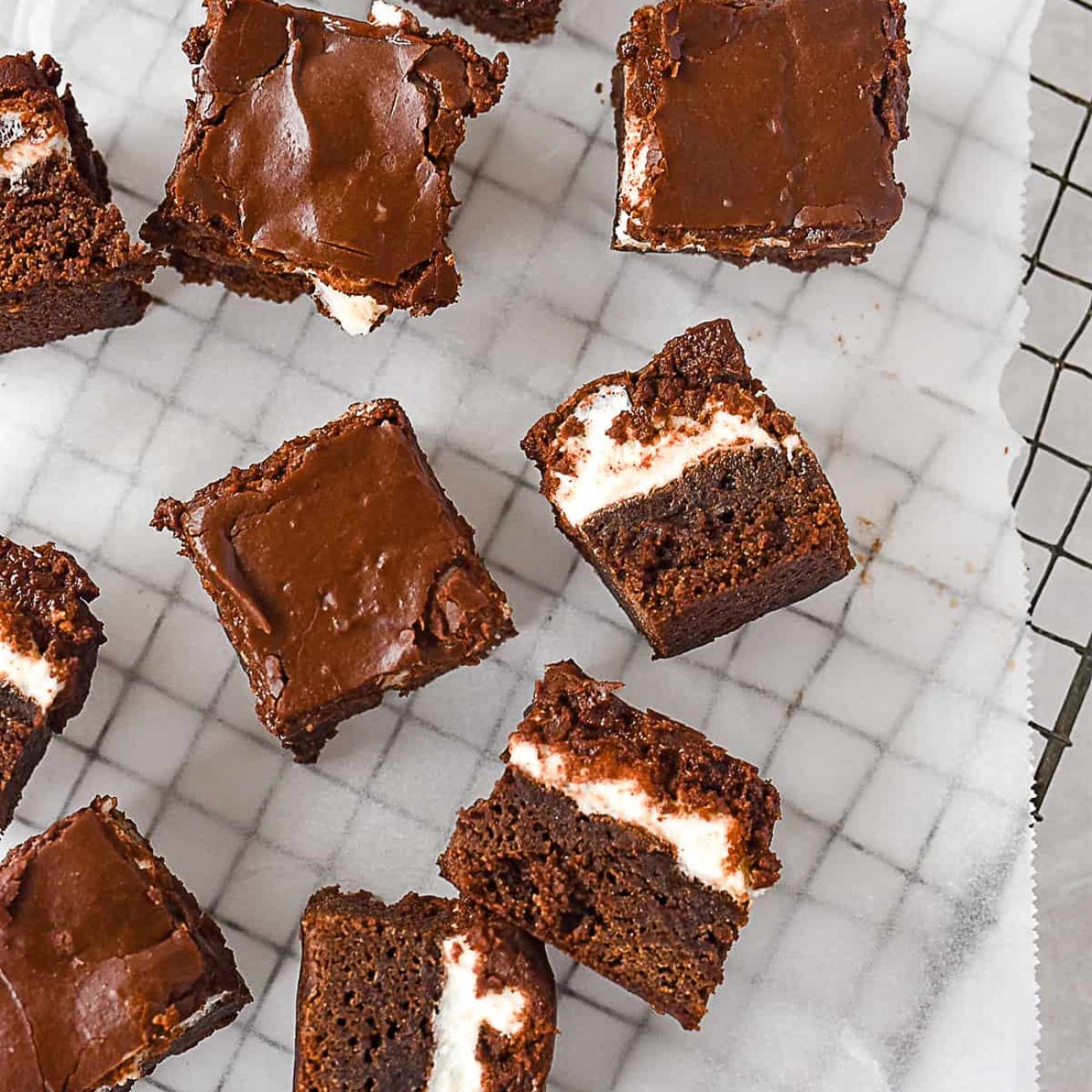 Chocolate Marshmallow Brownies