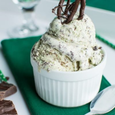 Chocolate Mint Ice Cream