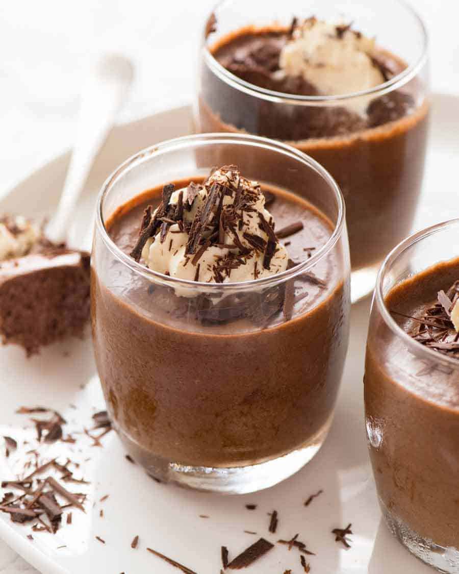 Decadent Chocolate Mousse Recipe from “The Really Good Food Cook Book