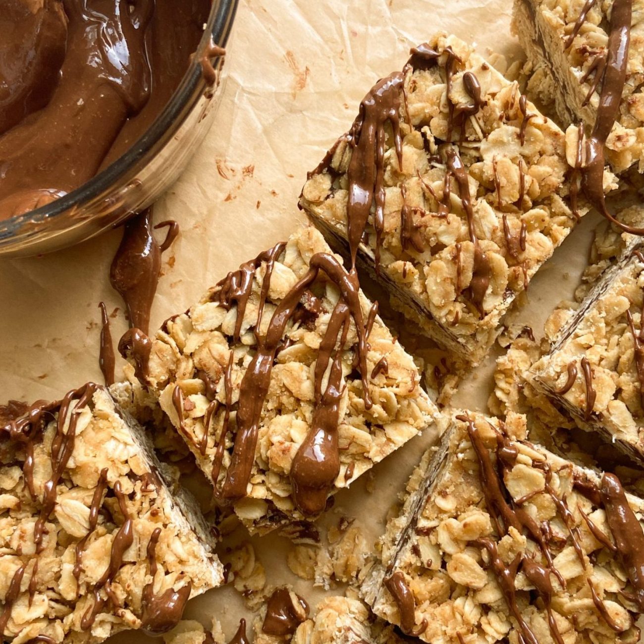 Chocolate Oatmeal Blitz Bars