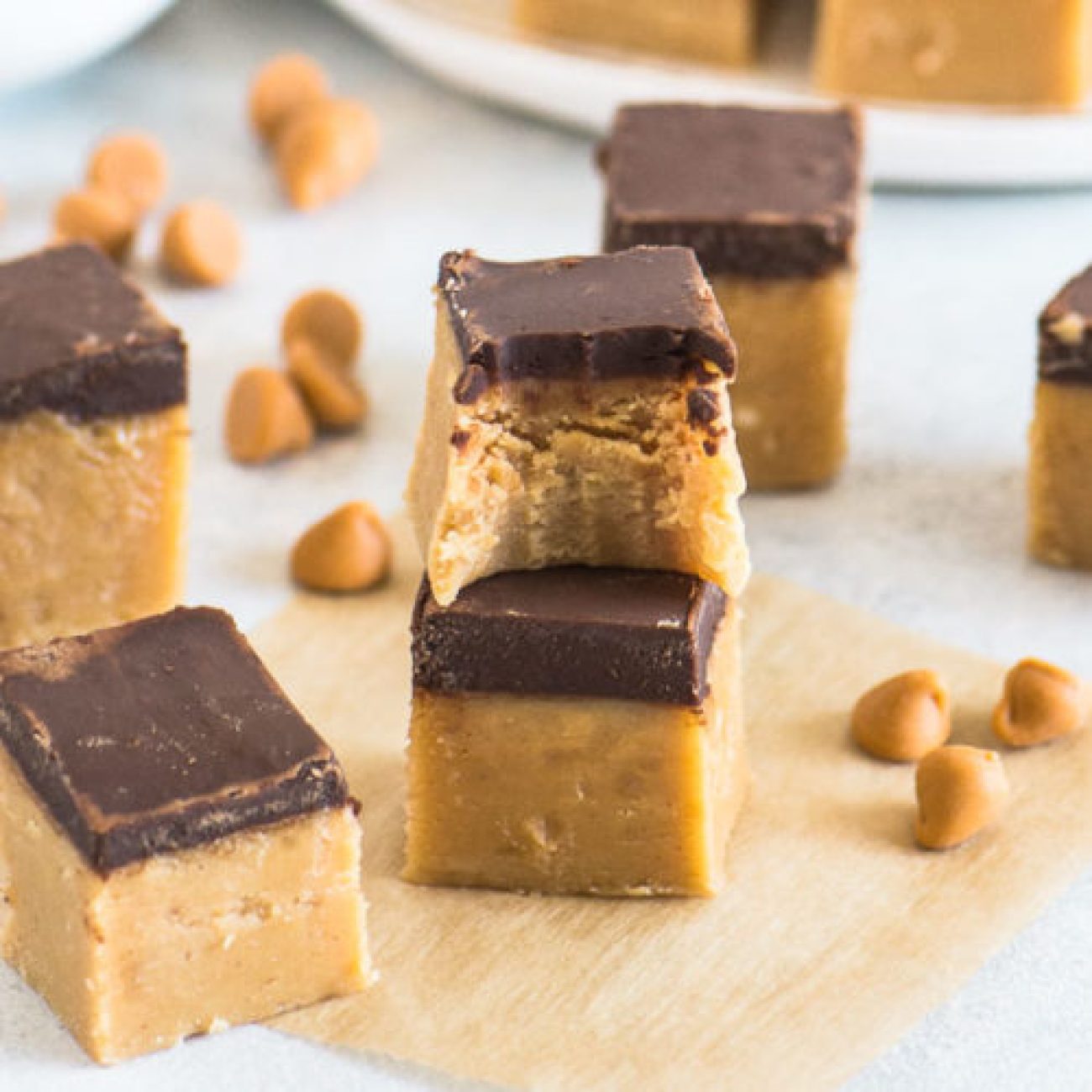 Chocolate & Peanut Butter Fudge