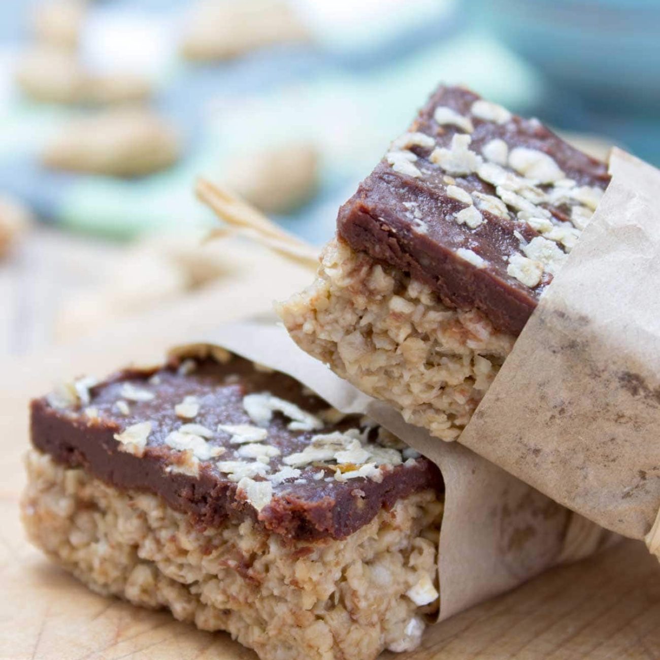 Chocolate, Peanut Butter & Oatmeal Squares